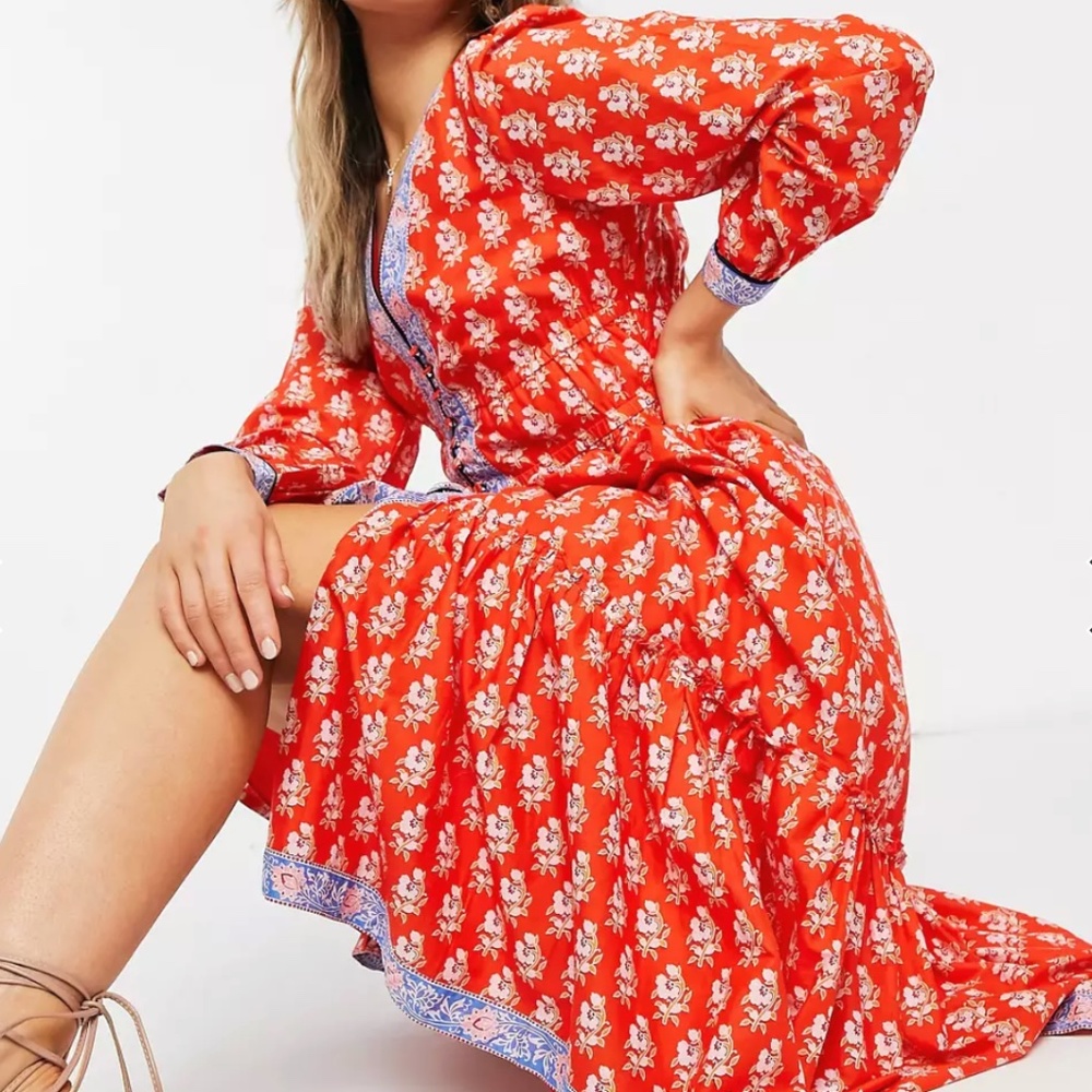 J.Crew Tiered block print Dress AP181-size8 NWT